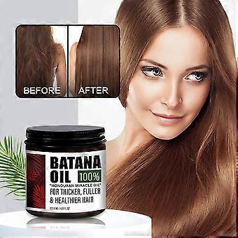100% Batana Hair Care Mask for Thicker, Fuller Hair, Smooth Hair, Reduce Split Ends, Repair Frizzy Hair Mask, Gentle Hair Care Mask