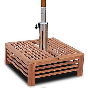 Holz Sonnenschirm Standabdeckung
