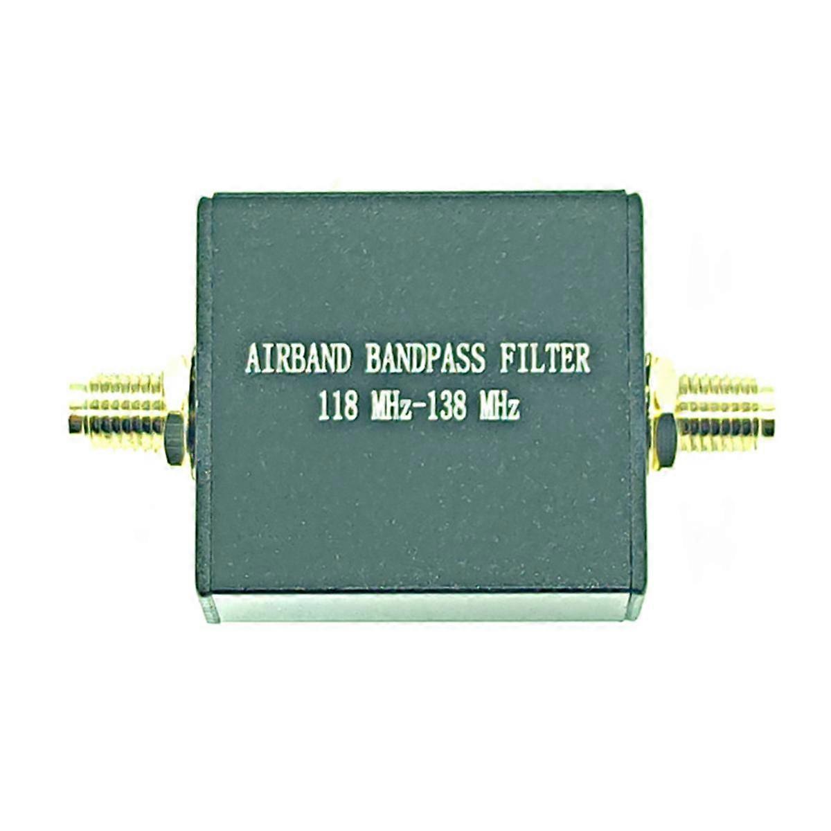 118 MHz–138 MHz Airband Bandpass-filter BPF bare for RX
