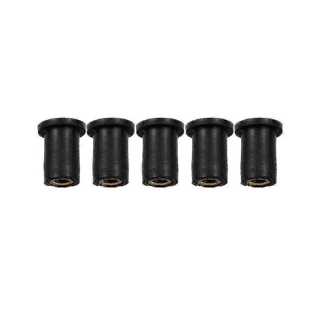 10pcs/set βίδες κουκουβάγιας μοτοσυκλετών Μ4/m5/m6 λαστιχένιο καλά καρύδι