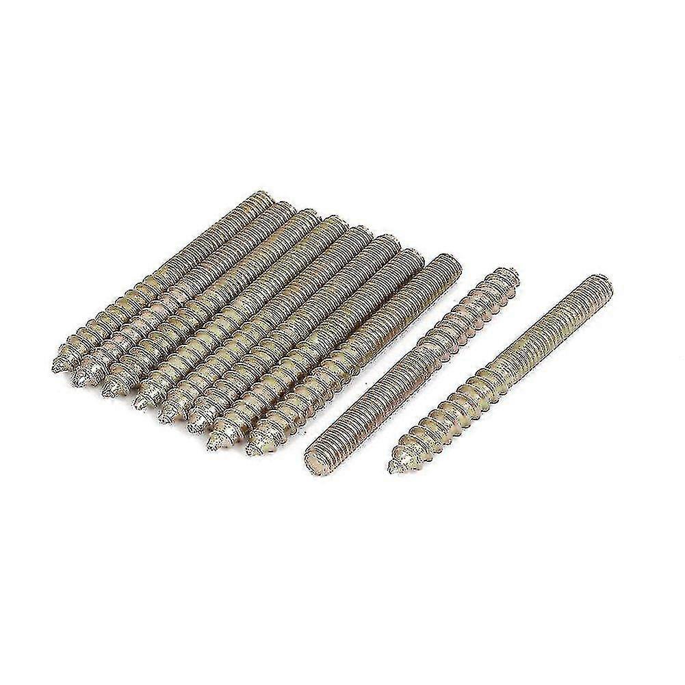 10pcs M6 X 59mm Double Ended Threaded Self Tapping Screw
