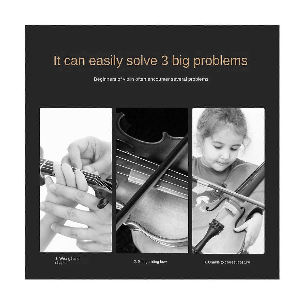 1/2 4/4 Violin Bow Straighten Carbon Fiber Collimator Corrector Tool Guide for Beginner Practice Training Exercise