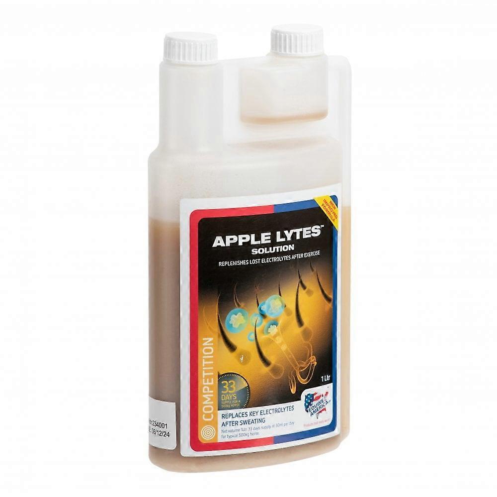 Equine America Apple Lytes Solution 1l