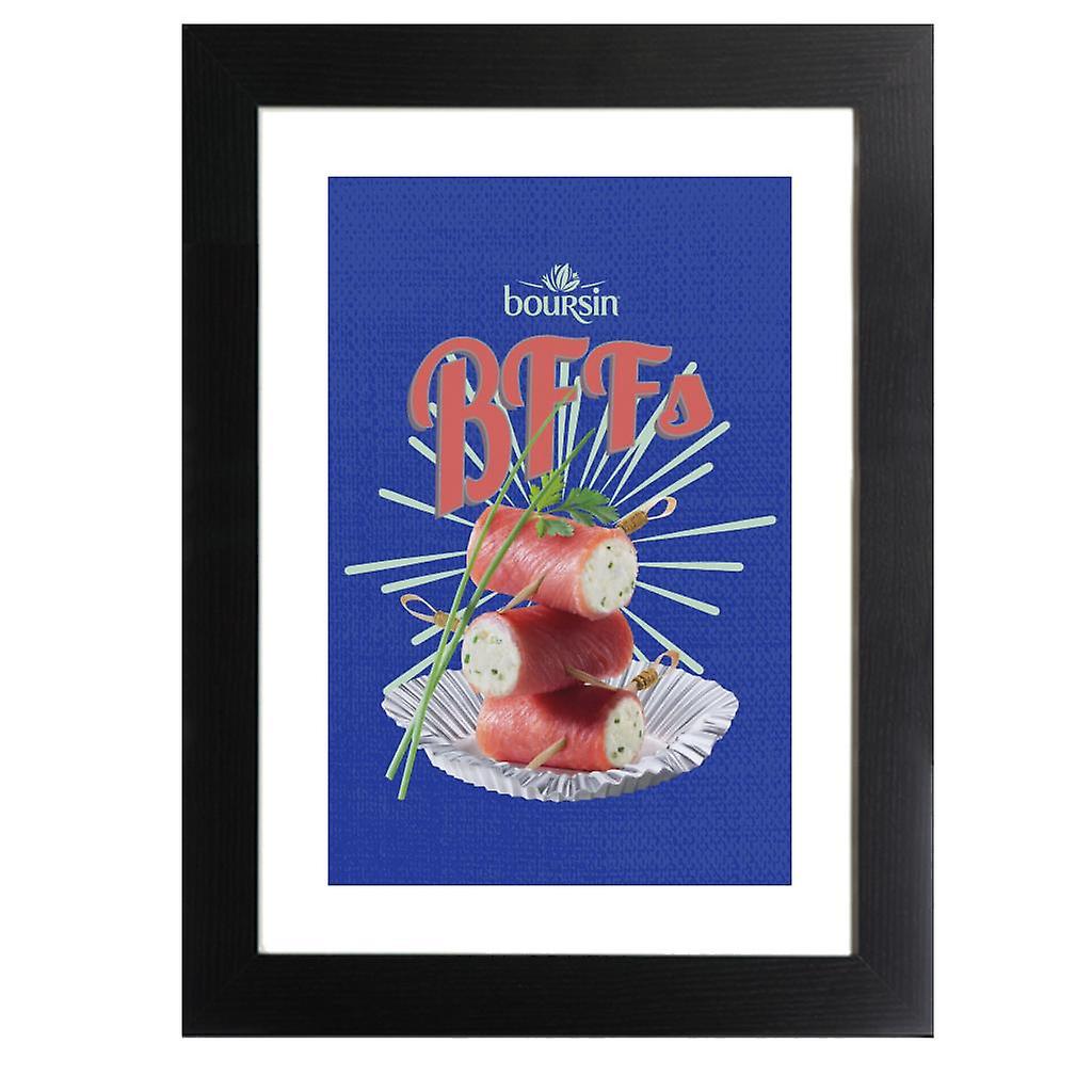 Boursin BFFs Framed Print