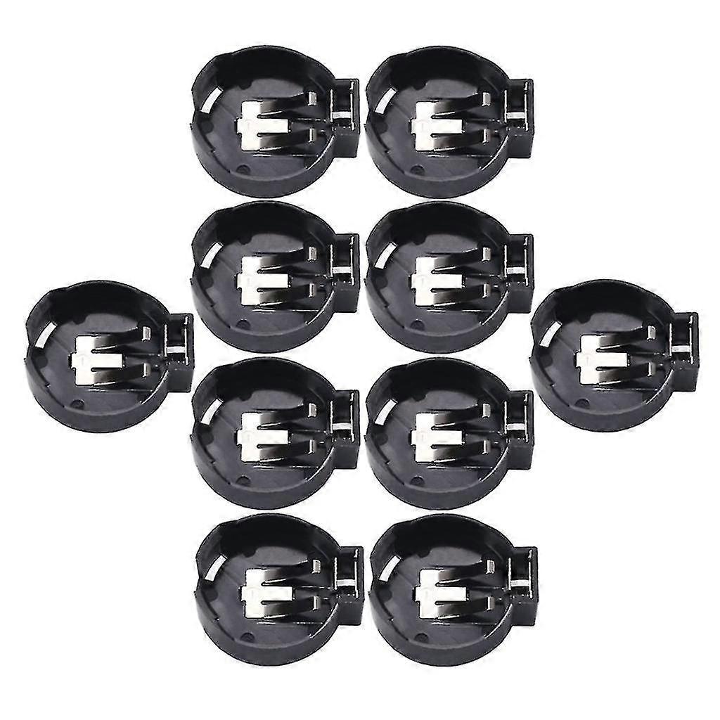 Cr2477 Button Battery Socket Holder For Case Batteries Storage Boxes Organizer