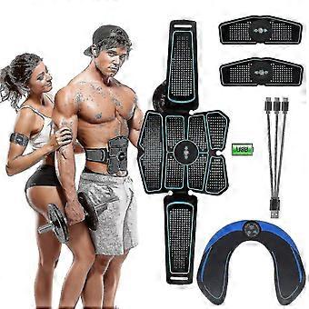Ems Muscle Stimulator, Professional Waist Trainer For Men And Women, Abs Trainer, Abdominal Muscle Toning, Electronic Toning Belts Nc