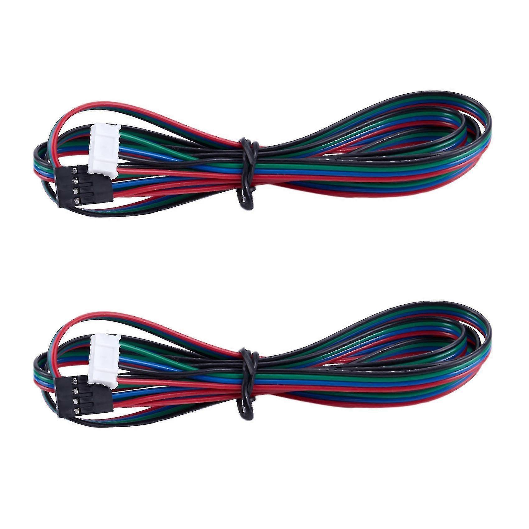 2x Extended Nema 17 Stepper Motor Cable 1m 4 6 Pin 3d Printer Dupont
