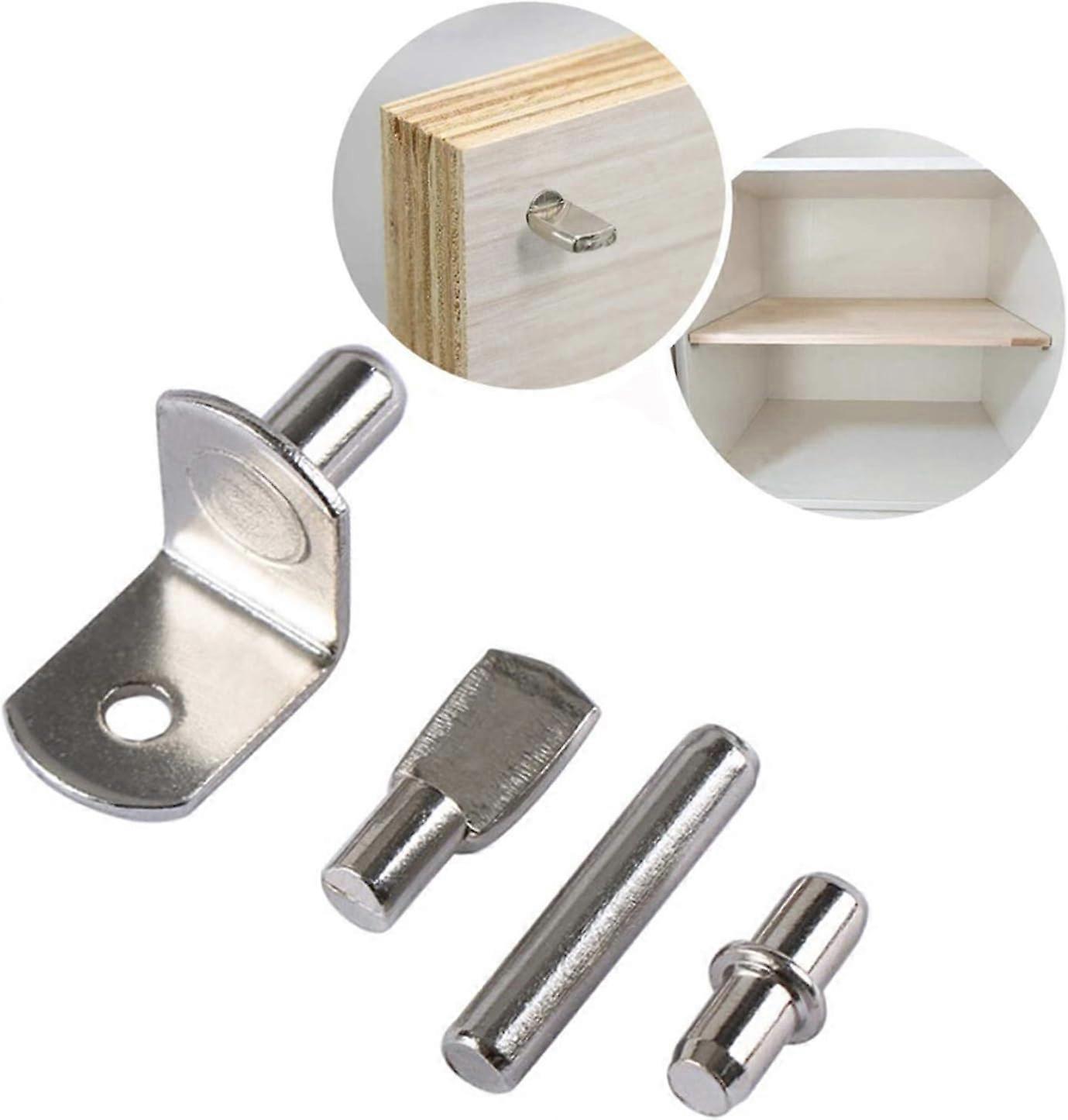 Staffa da 80 pezzi, staffe per ripiani in acciaio inossidabile, tacchetti per perni di supporto per ripiani