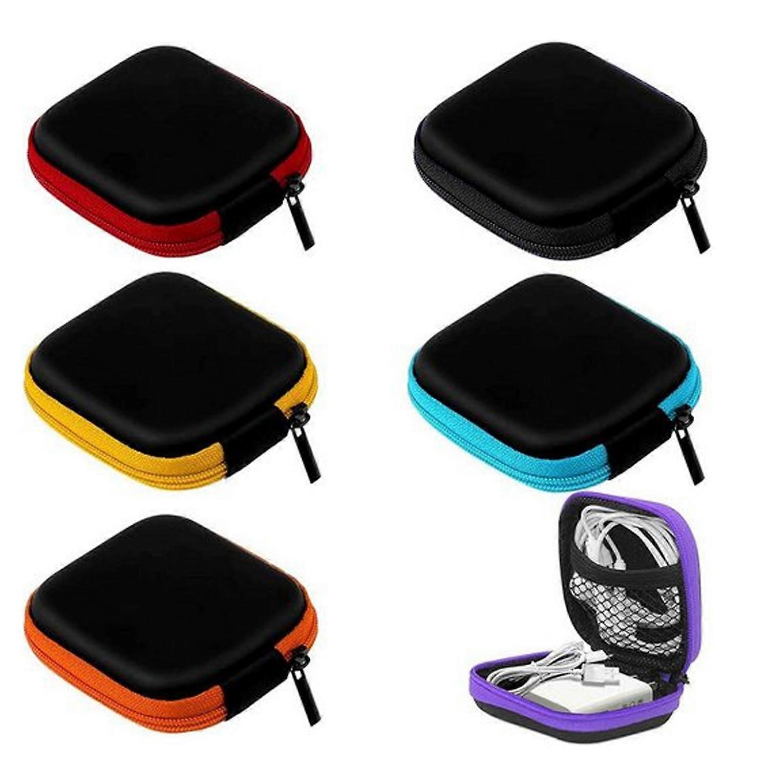 6 headphone sets headphone cases