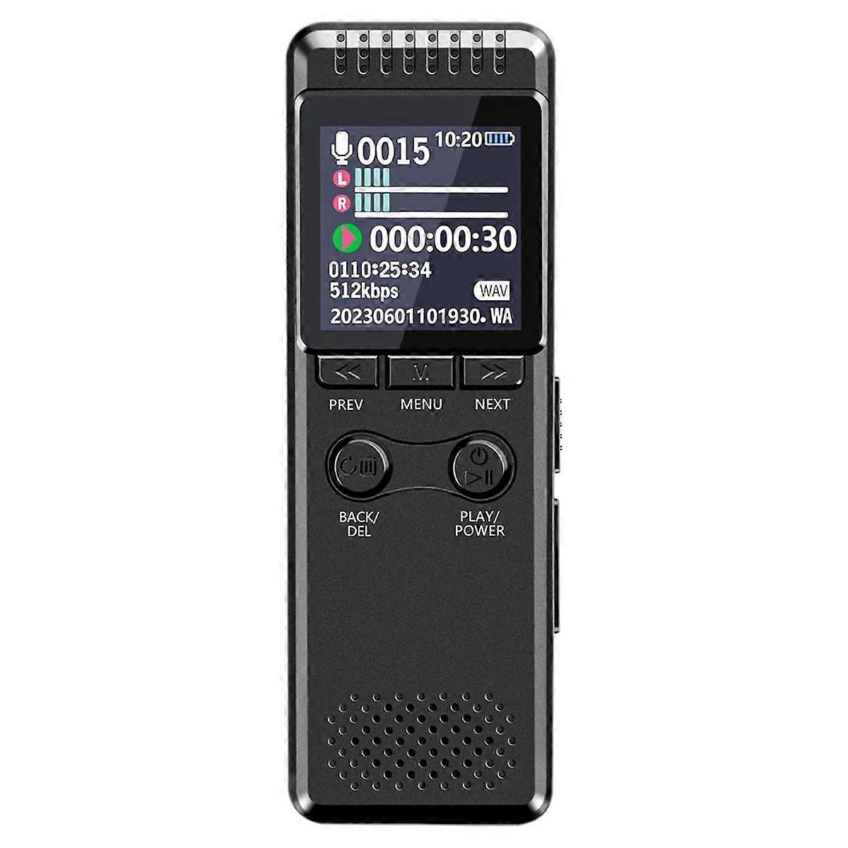 32GB Digital Voice Recorder with 8000 Hours Recording Capacity, Voice Activated Audio Recorder for