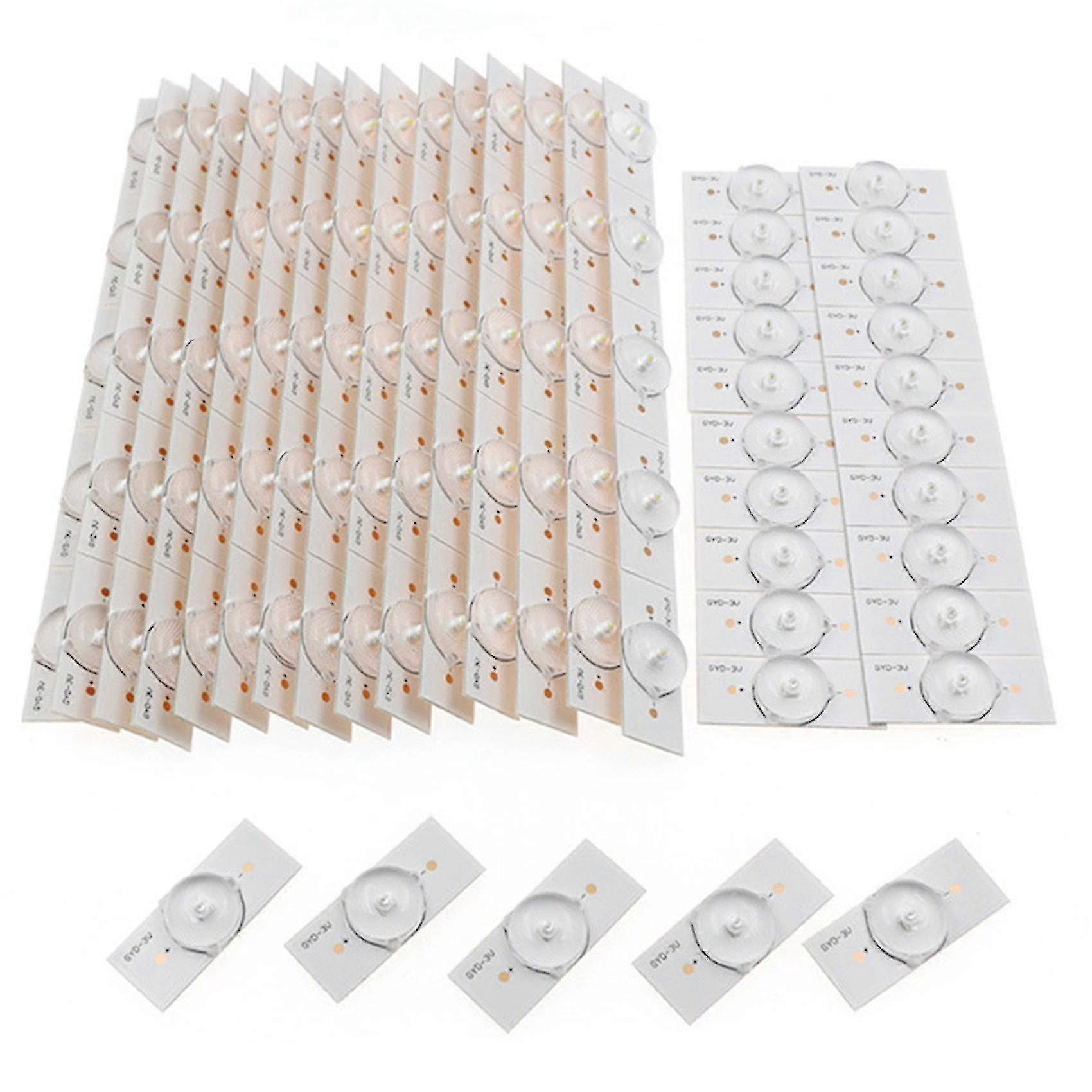 100pcs 3v Smd Lamp Bead Optical Lens With Filter For 32-65 Inch Led Tv Repair 2m Cable Led Backligh