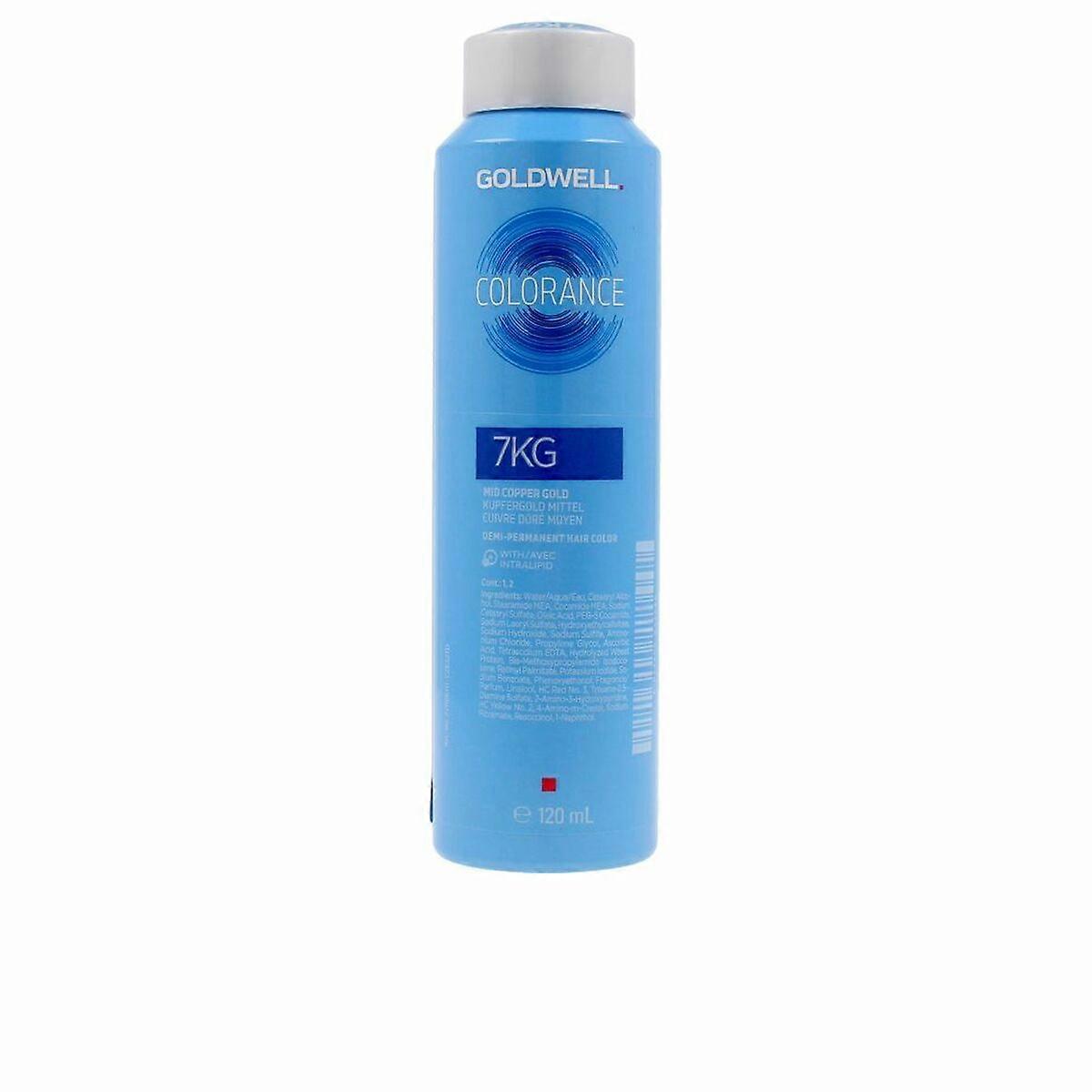 Semi-Permanent Tint Goldwell COLORANCE Nº 7KG 120 ml