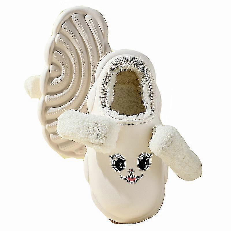 Interesting Comfortable Furry Slippers Soft Plush For Kids