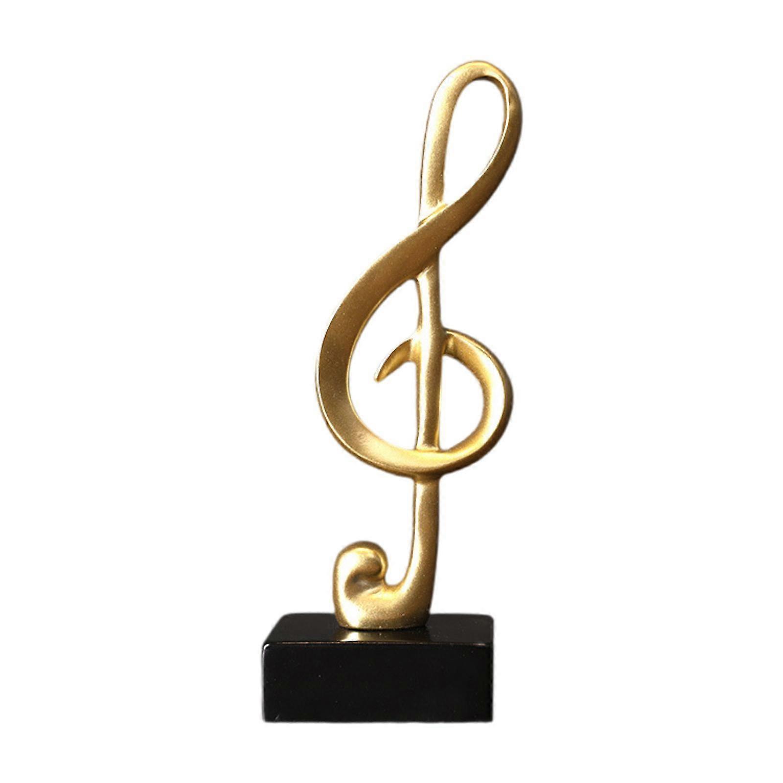 Music Note Sculpture Table Centerpiece Creative for Bookshelf Desk Fireplace Style A