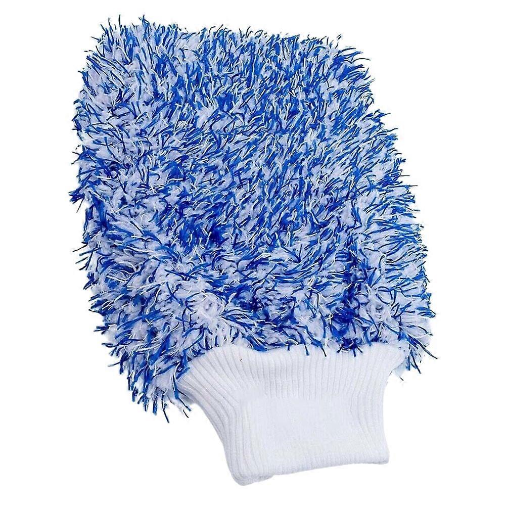 Διπλής όψης αυτοκίνητο πάχυνσης βελούδινα γάντια καθαρισμού αυτοκινήτων μικροϊνών απορροφητικό καθαρισμό Coral Fleece μεγάλα γάντια πλυσίματος αυτοκινήτων