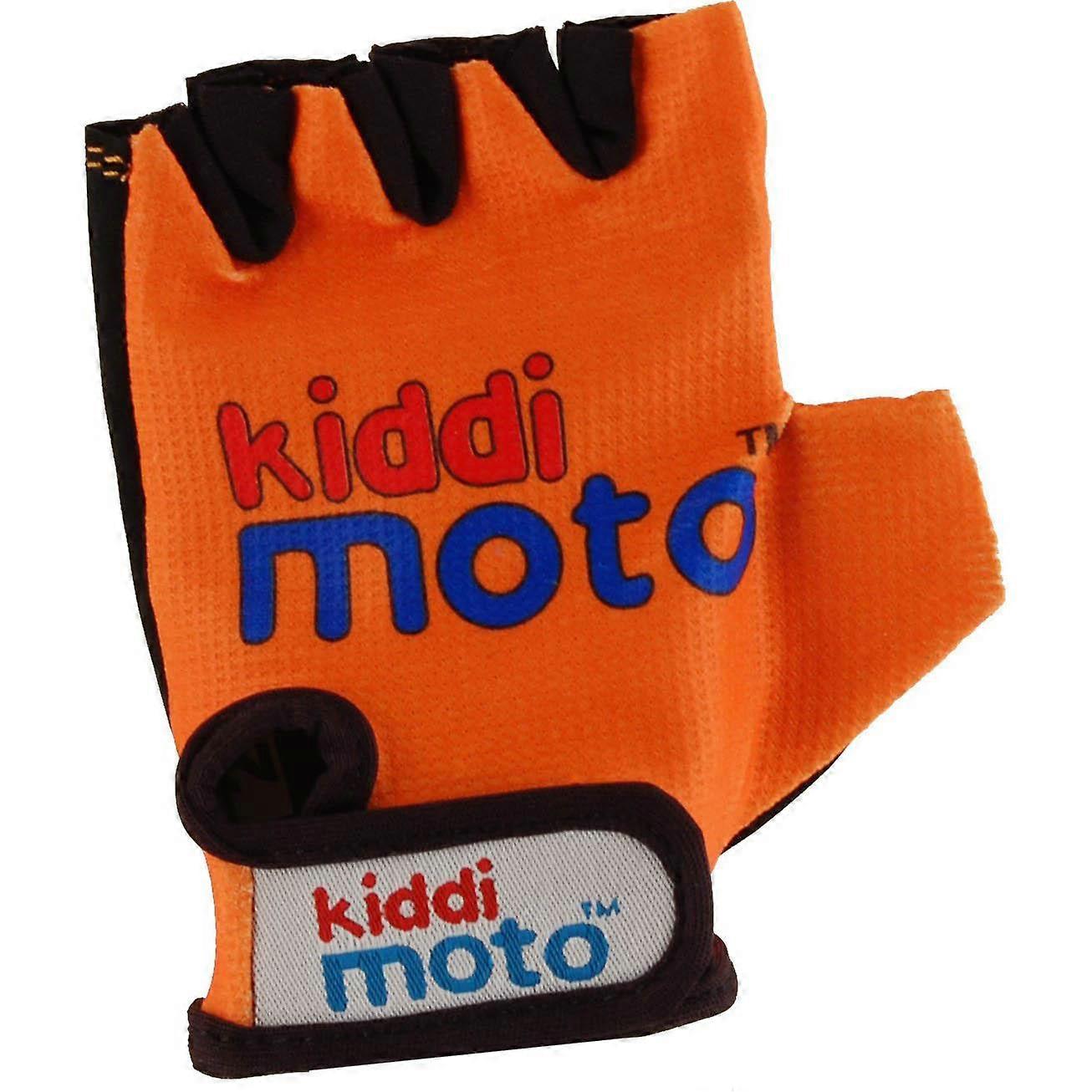 Kiddimoto Gloves - Orange  (small)