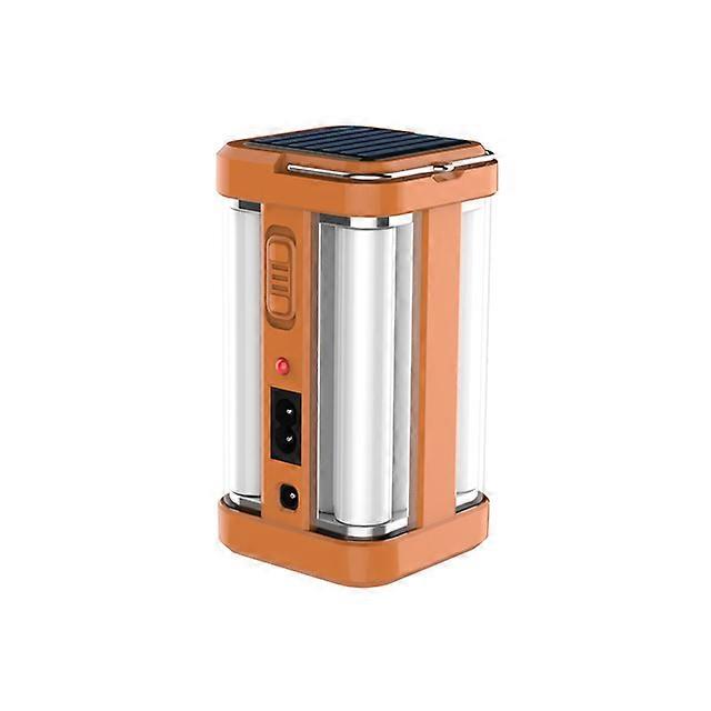 LED Solar Camping Light 2 Mode Flashlight Multipurpose Rechargeable Portable Waterproof Tent Lantern Lampu