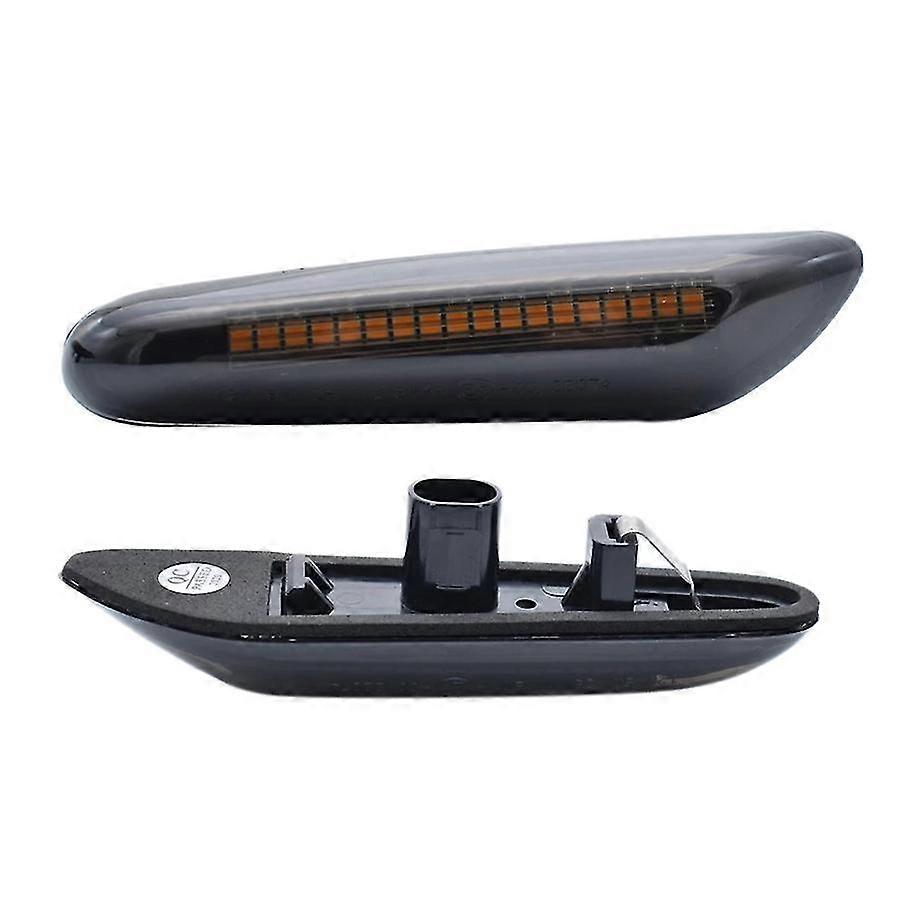 Dynamic Side Marker Flowing Lights Led Side Indicator Turn Signal Light Smoked Lens for E46 E90 E83