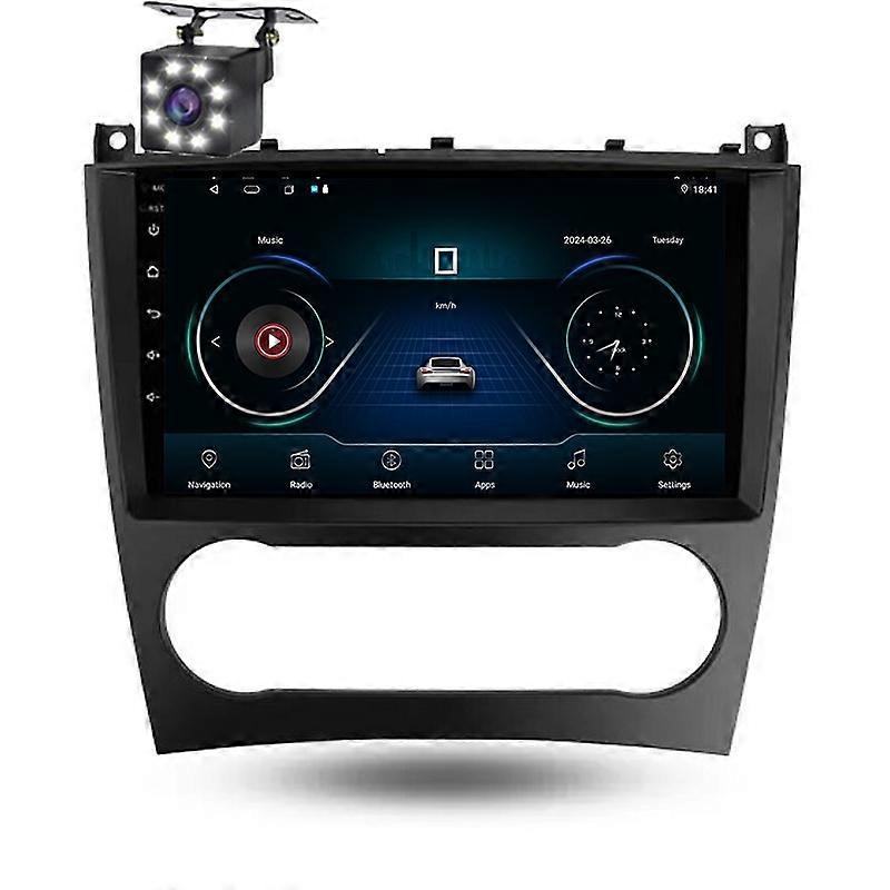 For Benz C Class W203 W209 C180 C200 2004-2011 Car Radio Multimedia Video Player Navigation GPS