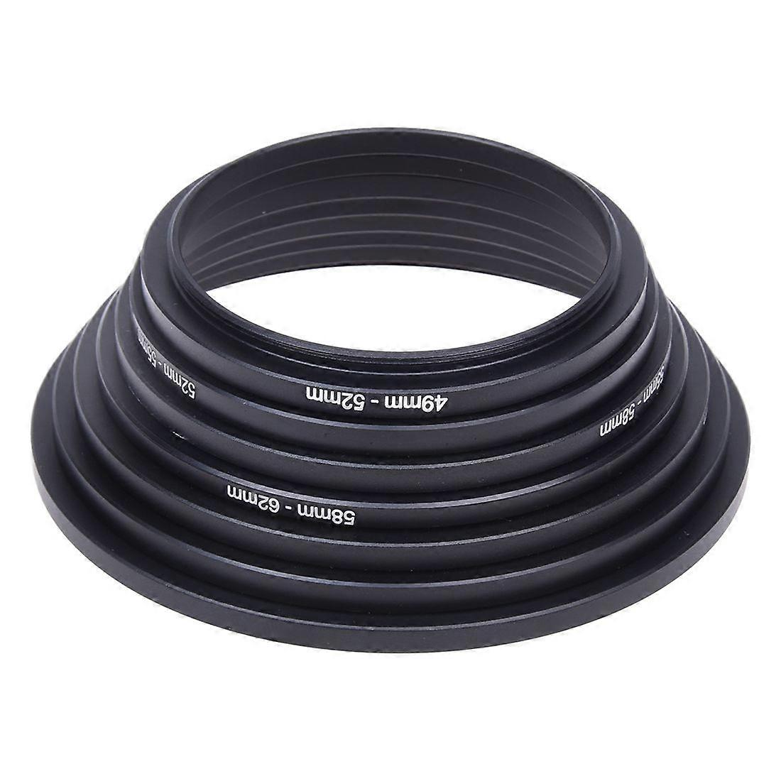 49mm 52mm 55mm 58mm 62mm 67mm 72mm 77mm Metal Camera Lens Filter Stepping Rings Lens Hood Adapter M