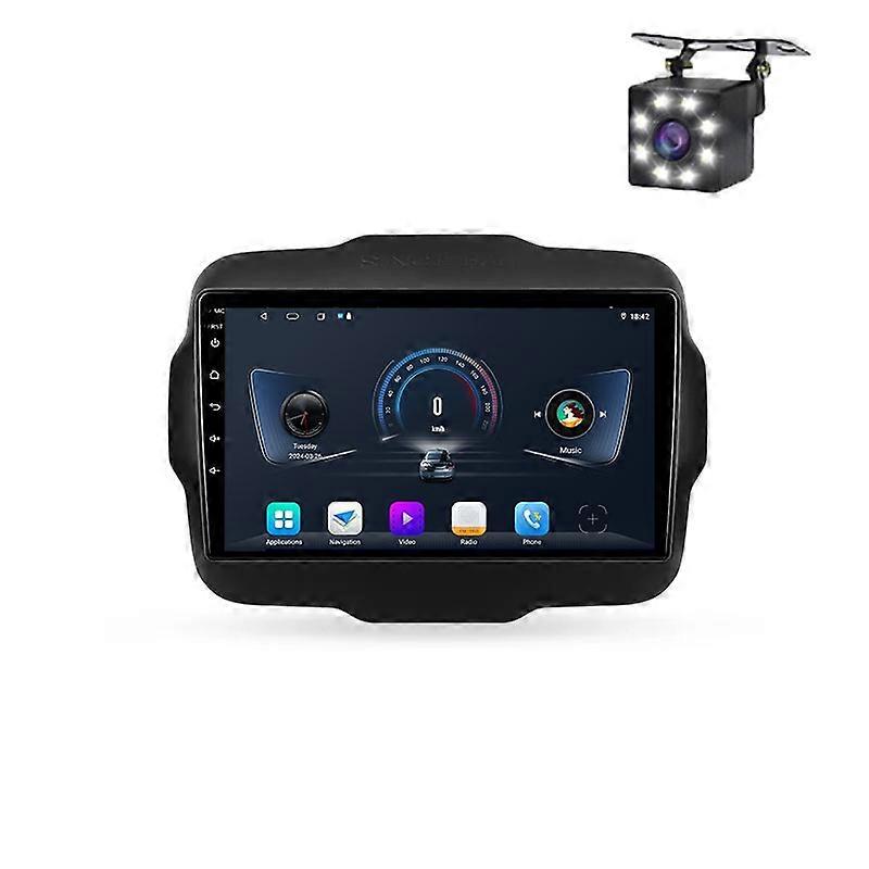 Android Car Radio For Jeep Renegade 2014 - 2018 Auto Player Stereo