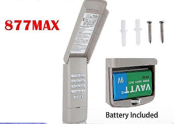 Universal Garage Door Keypad, Garage Keypad Opener, Garage Door Keypads &; Fjärrkontroller för användning med 315m