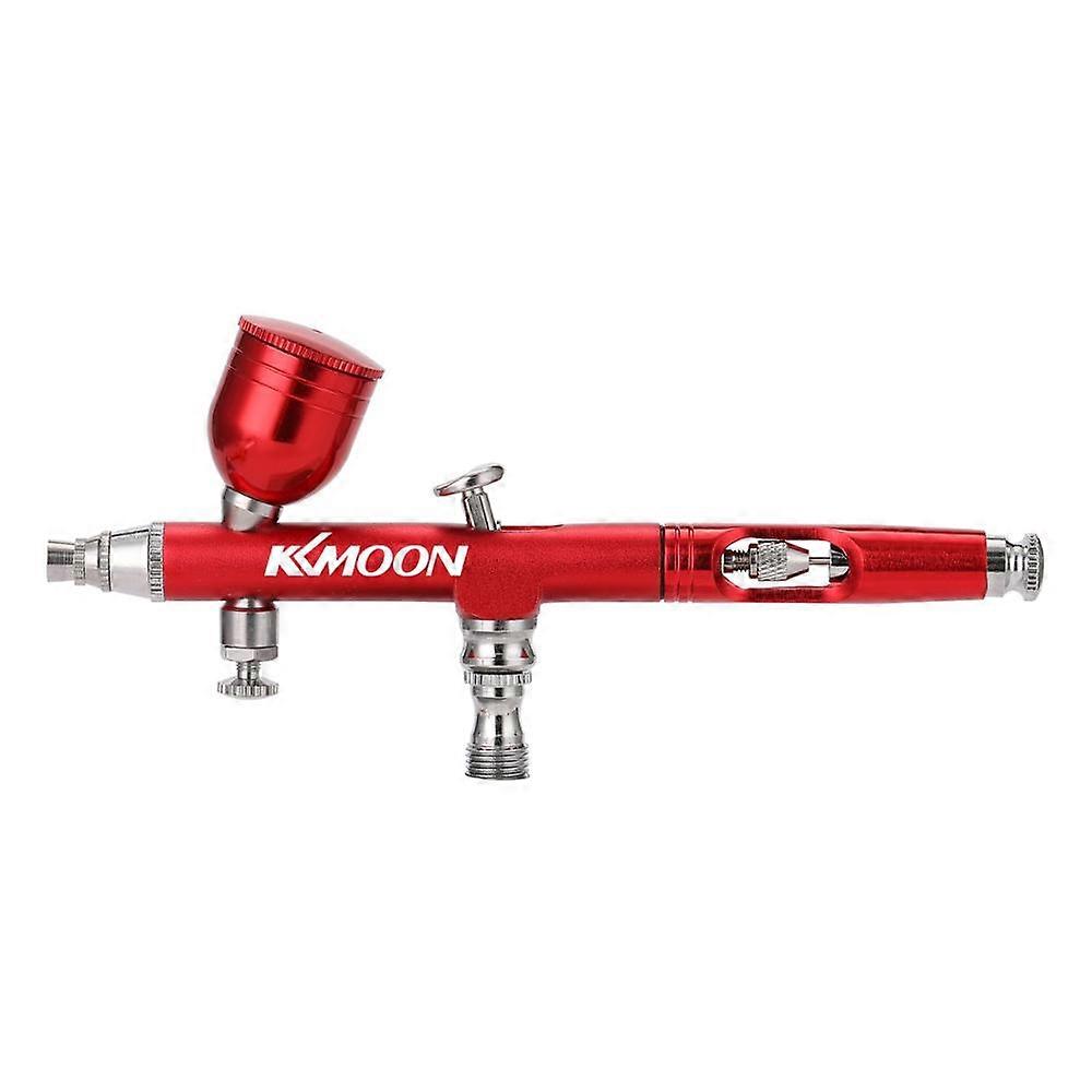 Airbrush Tool Dual Action Gravity Feed 0.3mm Nozzle Spray Gun Cake Decorating Brushes For Nail Manicure With Wrench Straw