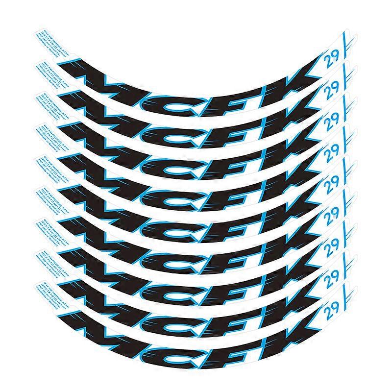 bicycle stickers MTB 29 inch mountain bike wheel set stickers UV transparent bottom