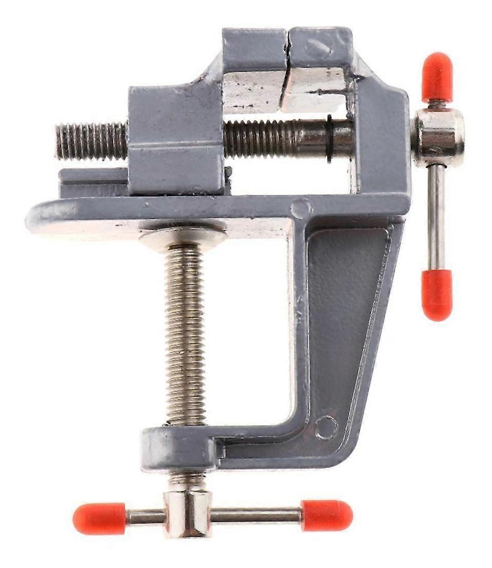 Watch jewellery mini bench table screw vise, aluminium mini bench vise table vise small bench vise small bench vise table vise small flat vise (Color;