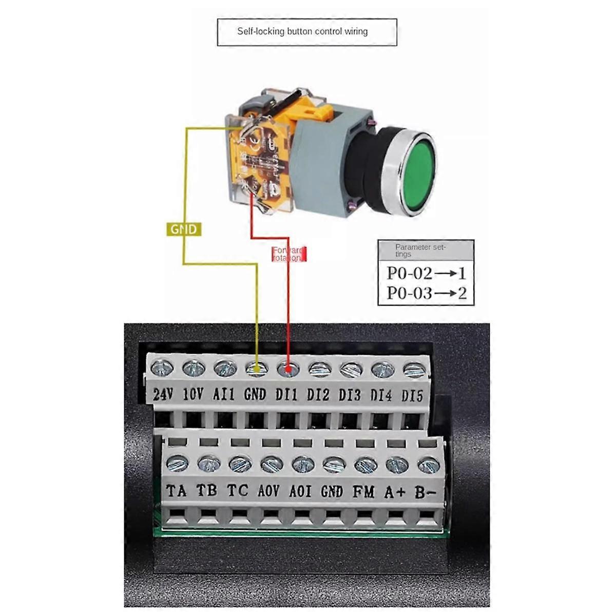 Inverter 220V Frequency Inverter 0.75KW Frequency Converter Variable Frequency Drive