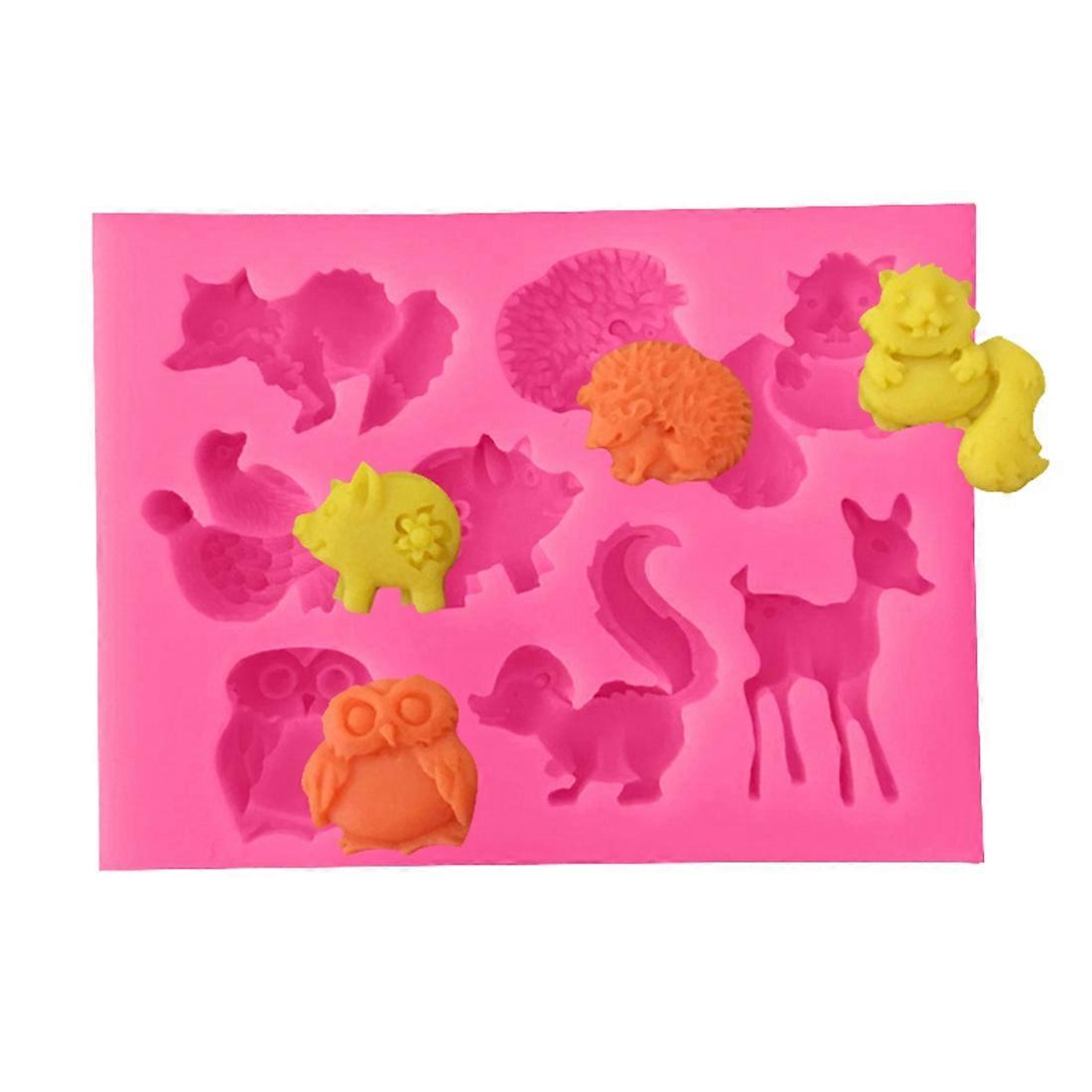 Animals Silicone Mold Cake Decorating Tools
