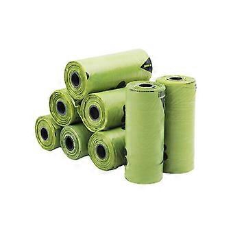 Rolls Dog Cat Poop Bag Disponibel nedbrytning Søppelsekker Carton Pick Up Toalettmappe Utendørs avfallsposer Bag