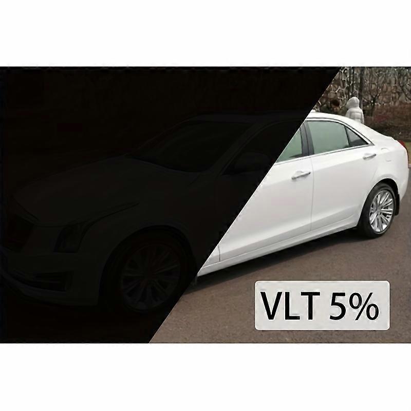 Black Car Window Foils Tint Tinting Film Roll Car Auto Home Window Glass Summer Solar UV Protector Sticker Films