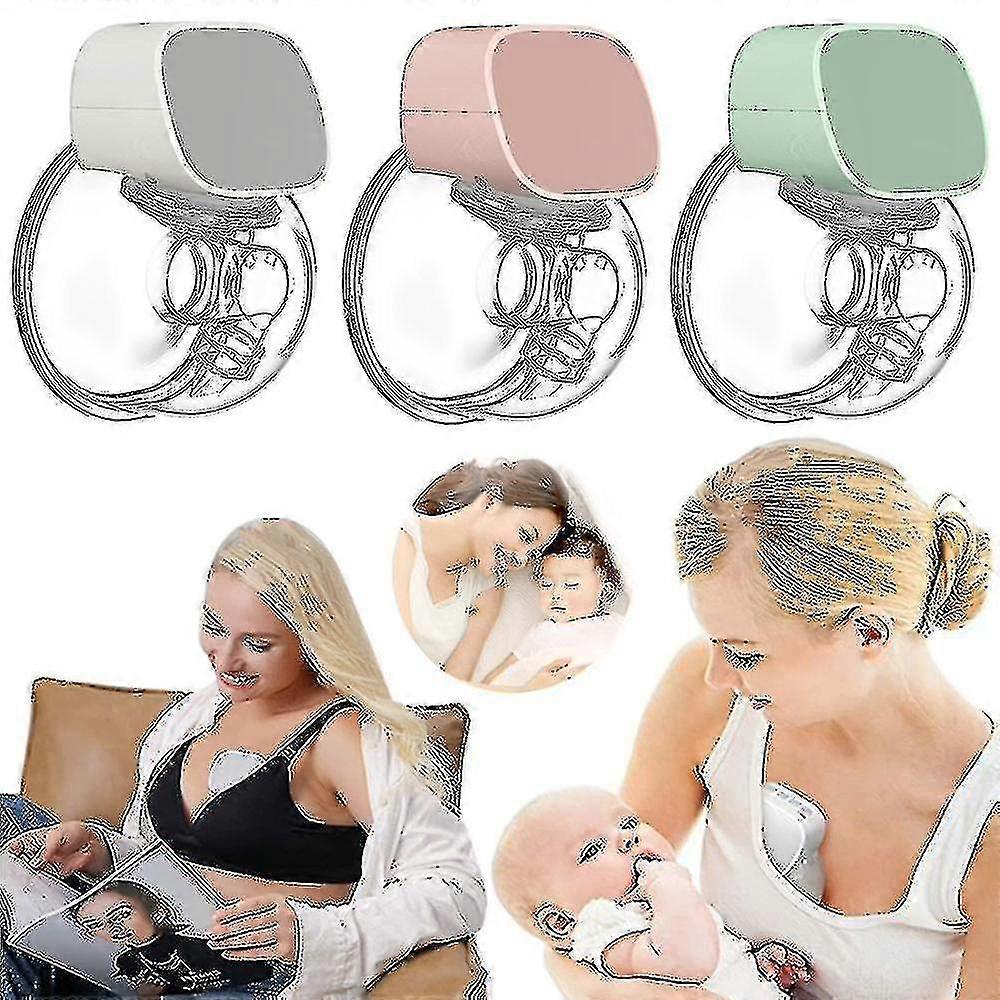 Tire-lait portable à double électrique portable, prolactinateur de tire-lait à faible bruit et mains libres 1pcs Z