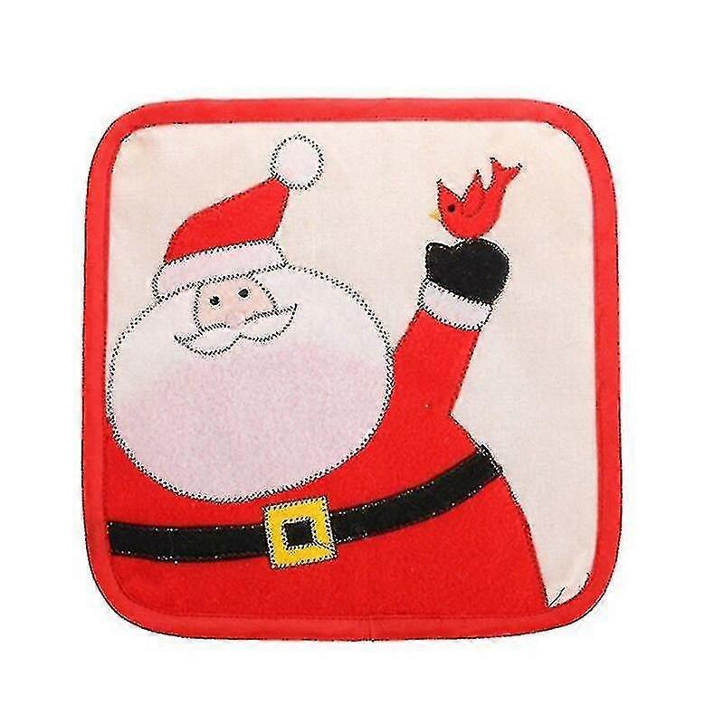 Santa Claus Theme Kitchen Anti Scalding Mat