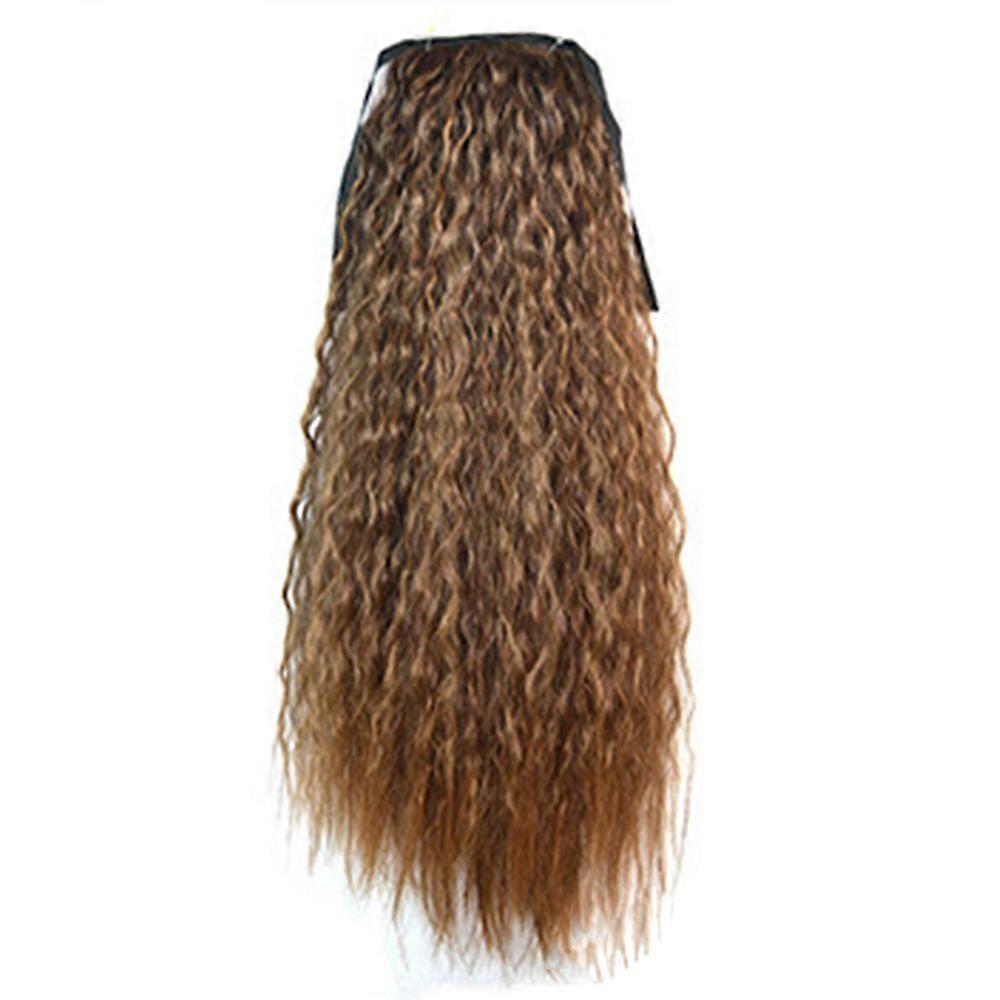 Wig Corn Perm Lace-up Horsetail