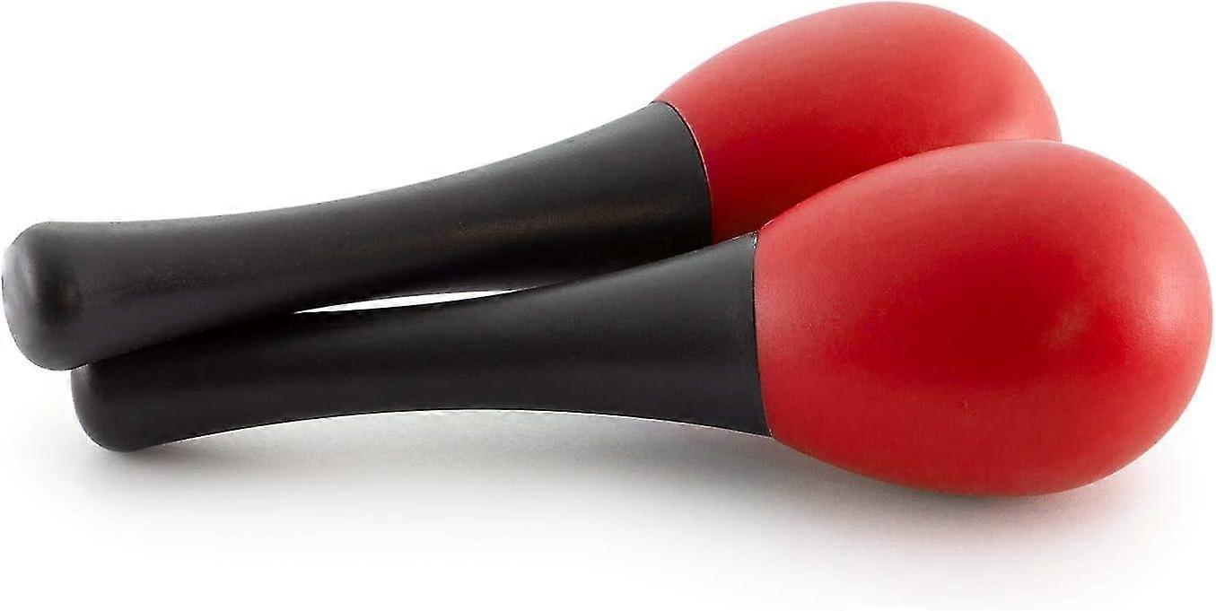Tiger Mini Egg Maracas In Red - 1 Pair