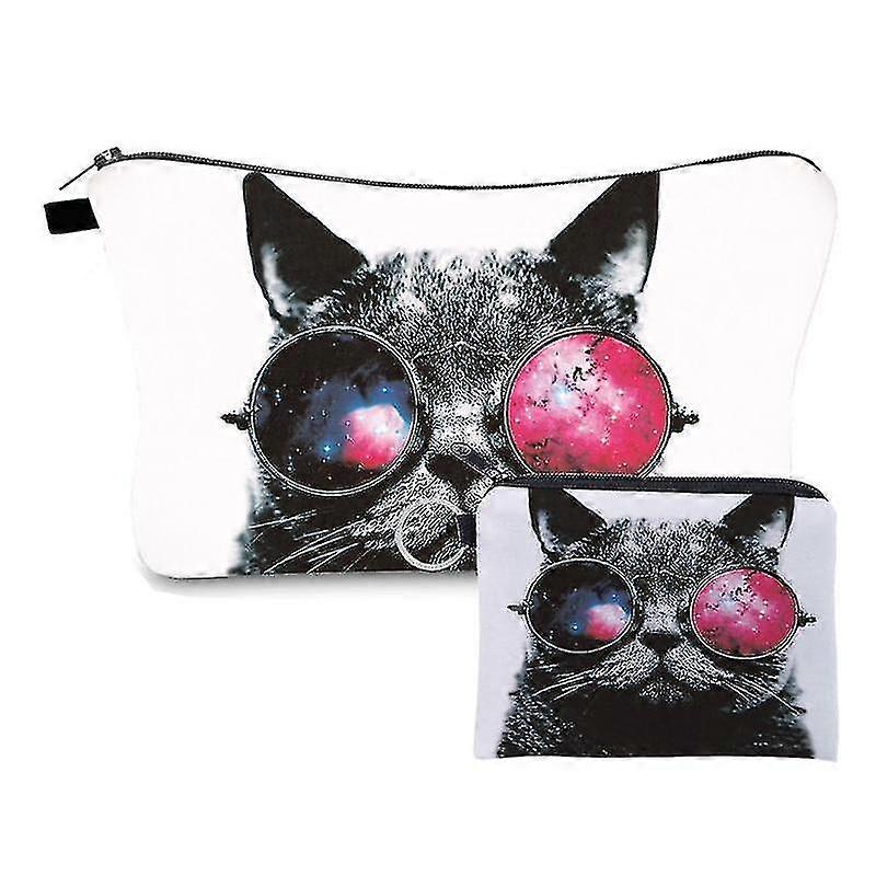 Animal Pattern Cosmetic Bag Set