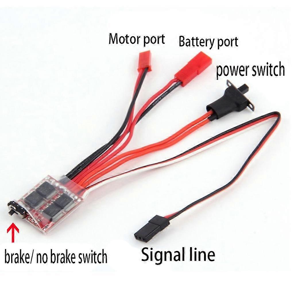 5X Replacement 20A Brushed Motor Controller ESC for RC Car Boat Ship