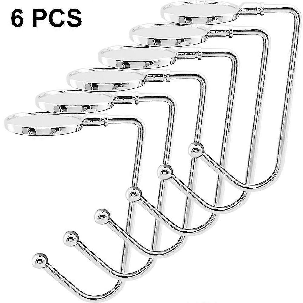 6pcs Christmas Stocking Holder Santa Stocking Hook Fireplace Pendant