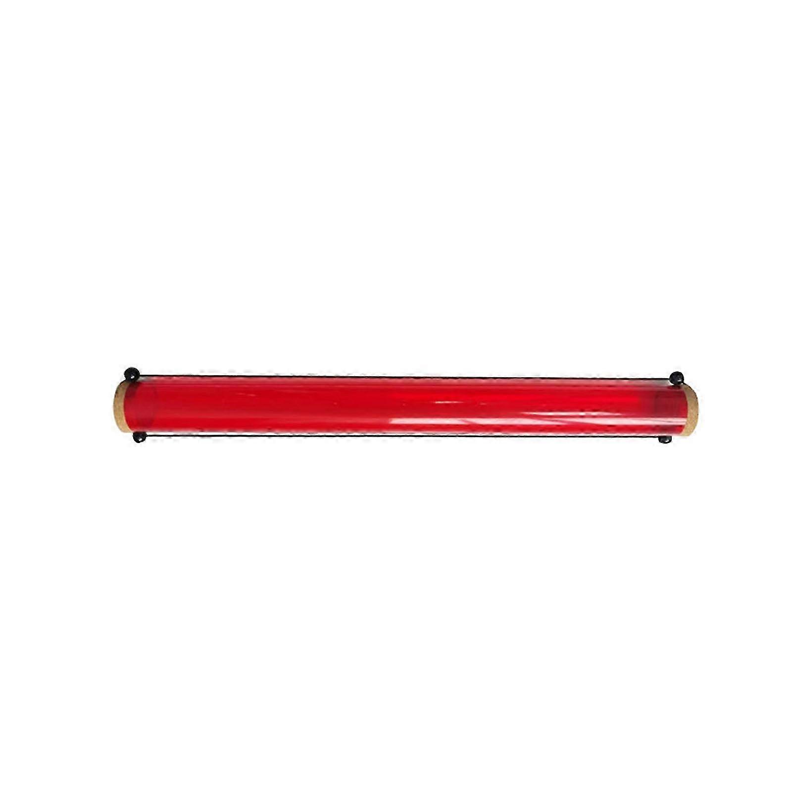 Hummingbird Feeder with Hole Transparent Pipe Easy to Use and Clean Bird Feeder Red Transparent Tube Suitable for Outdoors Deck Patio Garden Yard 40cm