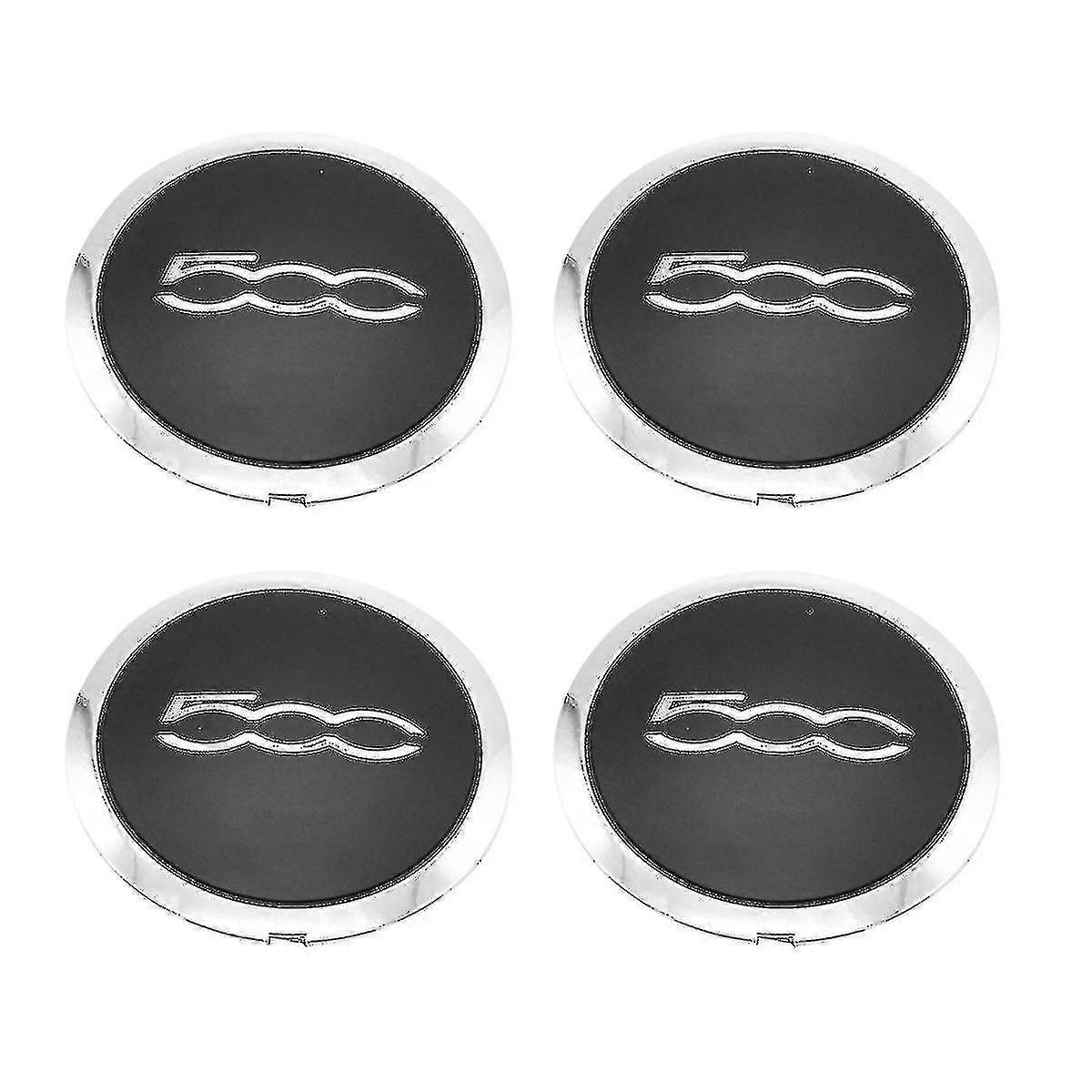 4pcs 133mm καπάκι πλήμνης για 500 τροχούς κεντρικό κάλυμμα πλήμνης σύνολο 68078419ac 68078421ac κάλυψη σκόνης 51884863 Silv