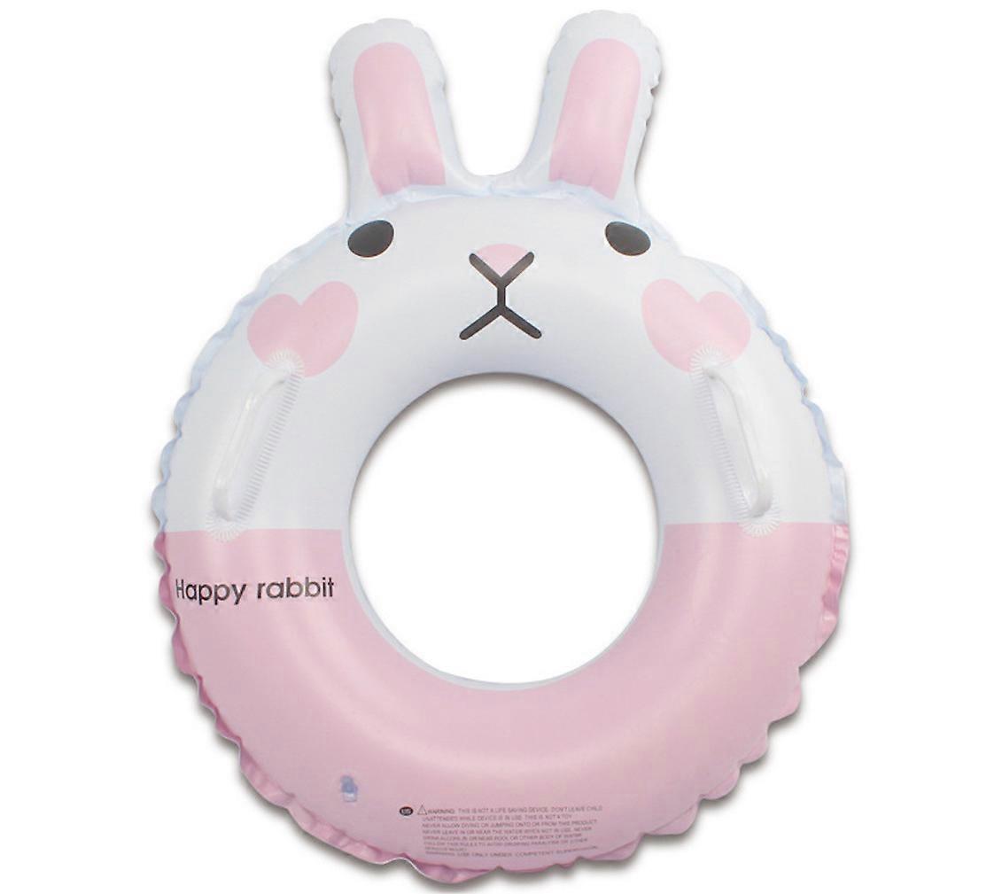 Lovely Rabbit Swimming Ring Inflatable Pool Float for Kids