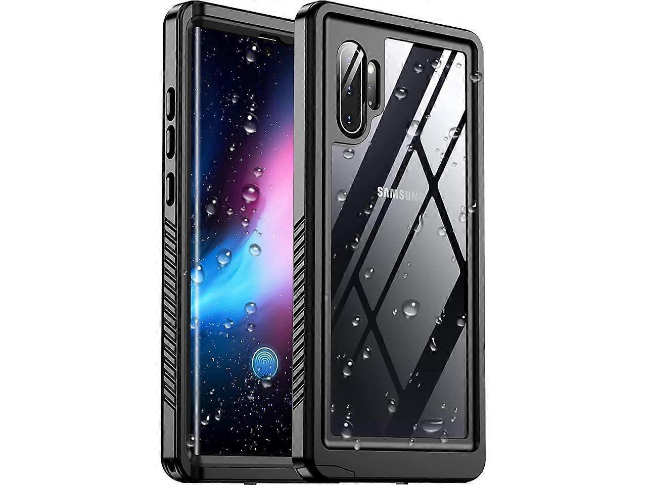 Galaxy Note 10+ Plus Case, Built-in Screen Protector, IP68 Waterproof Shockproof Full Body Protective Cover for Samsung Galaxy Note 10+ / Note 10+ 5G
