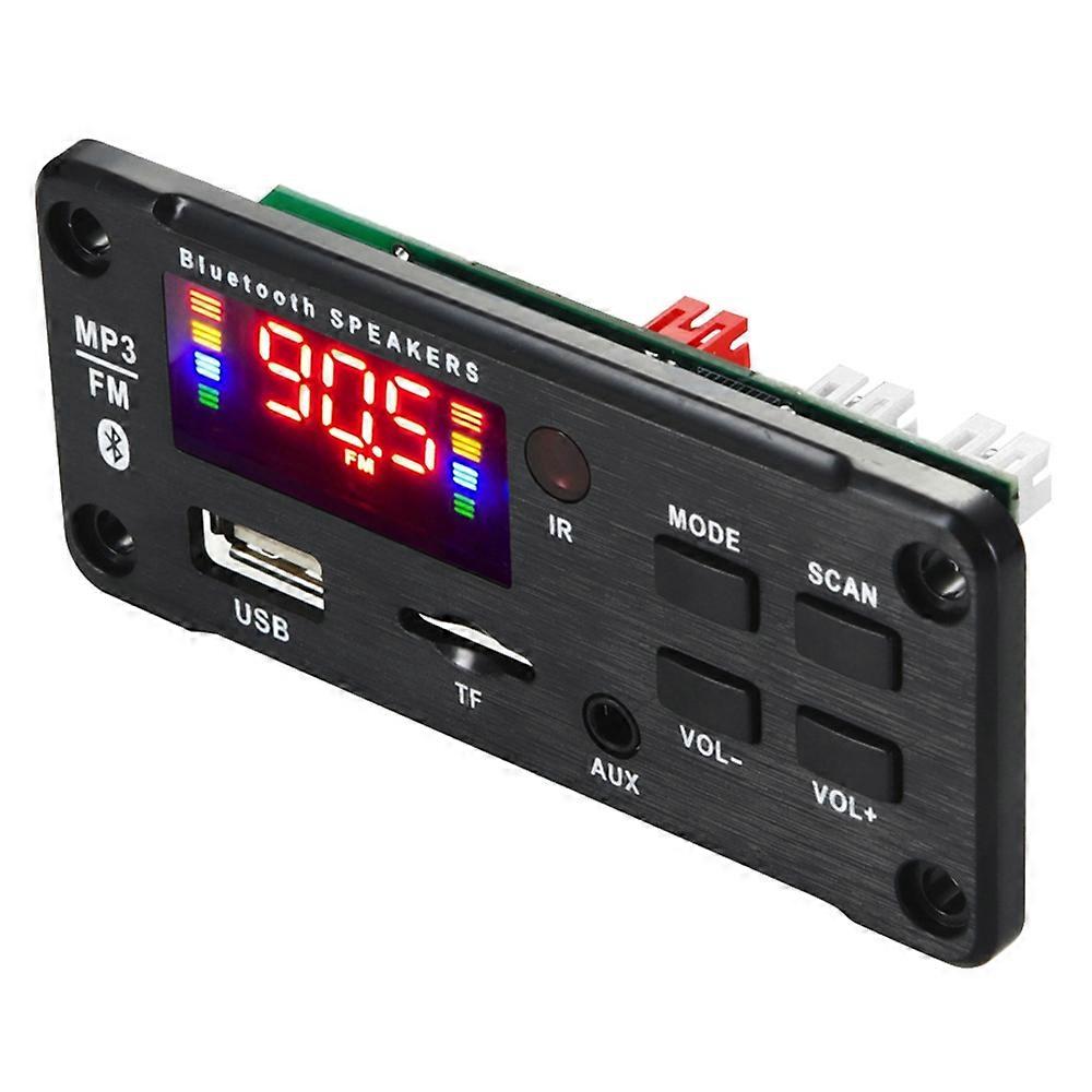 Amplifier 25Wx2 12V Mp3 Decoder Board Audio Module Bluetooth 5.0 Wireless Music Car Mp3 Player with