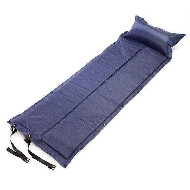 Ultralight Camping Mat Air Mattress Camping Inflatable Bed Matela Gonflable Mat Self-Inflating Sleeping Pad w/ Thickened Pillow
