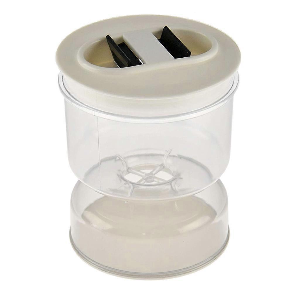 Jar Dry and Wet Dispenser and Olives Hourglass Jar Container Kitchen Separator Organizer