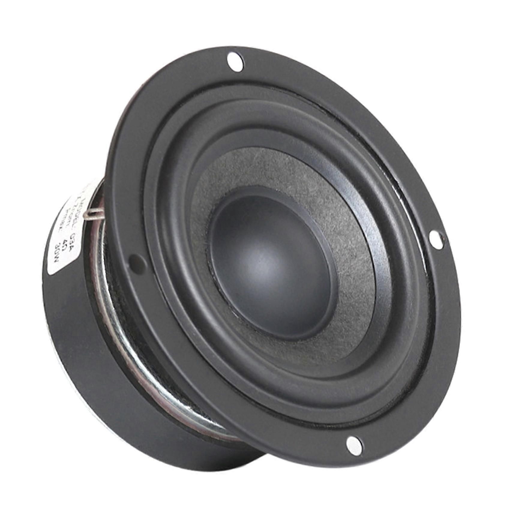 3 Inch Full Range Speaker Audio Speaker 4 ohm 30W HiFi Speaker Stereo Mid-Bass Speaker DIY Home Amp