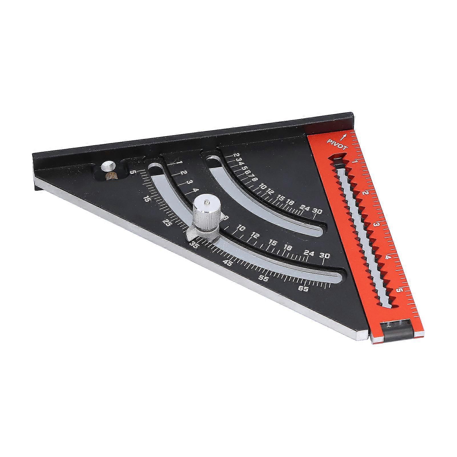 Adjustable Positioning Magnet Goniometer Woodworking Scribe Tool - Folding Triangle Square