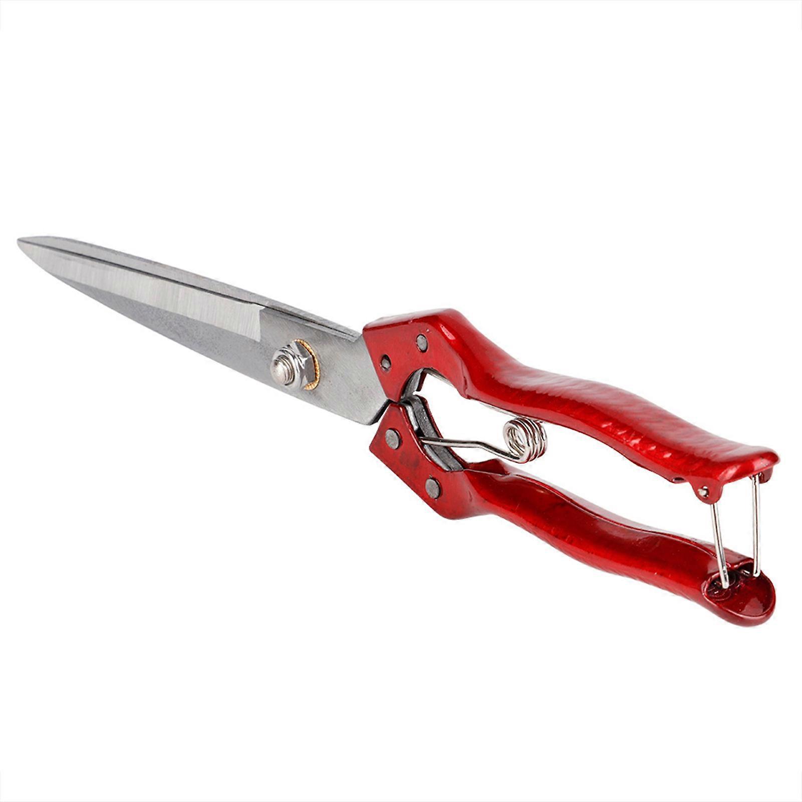 Manual Sheep Shears - 340mm | Spring Loaded | Wool Trimming Scissors | Knee Blades